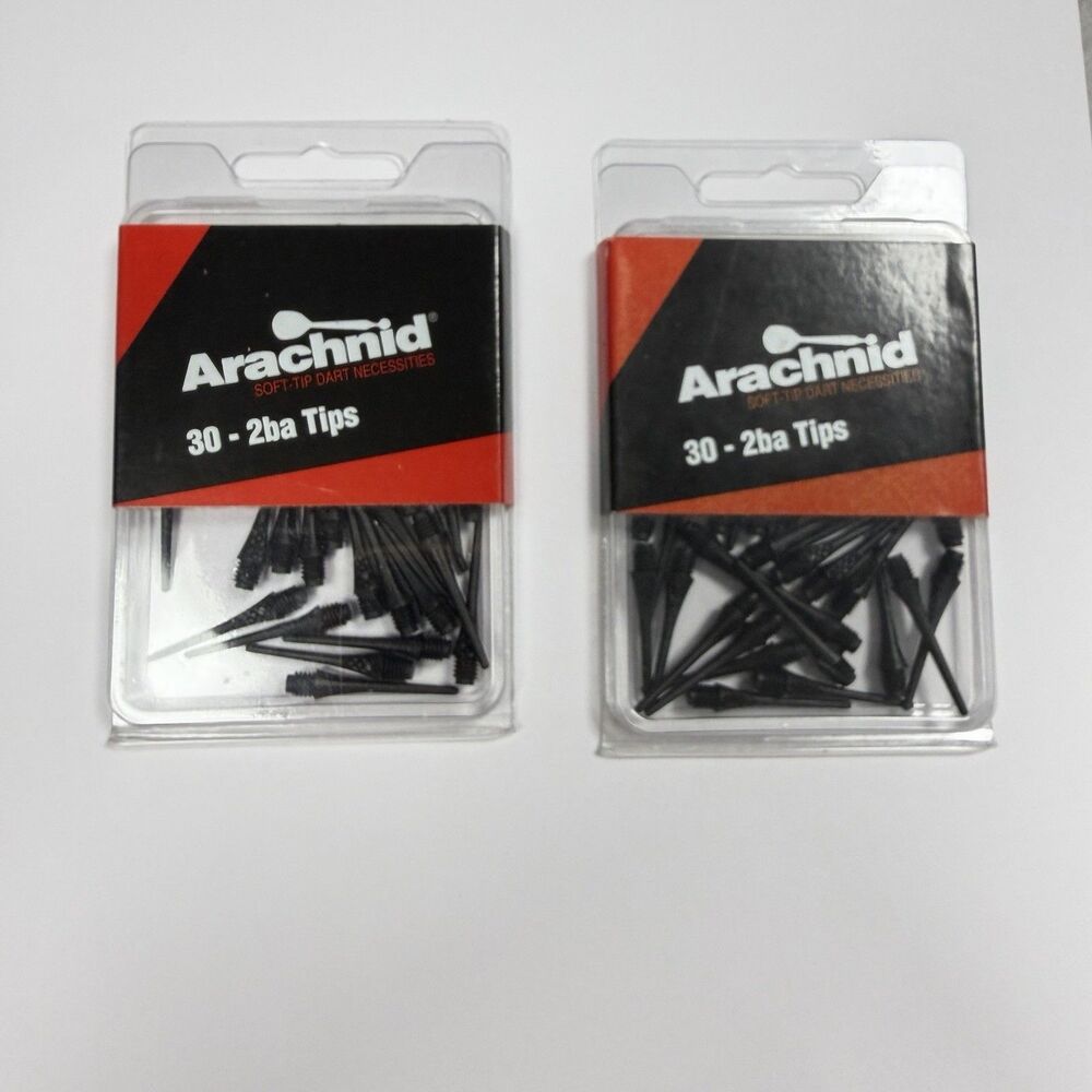 Arachnid Dart Tips Soft (60 Qty) Original Arachnid Replacement Soft 2ba Tips
